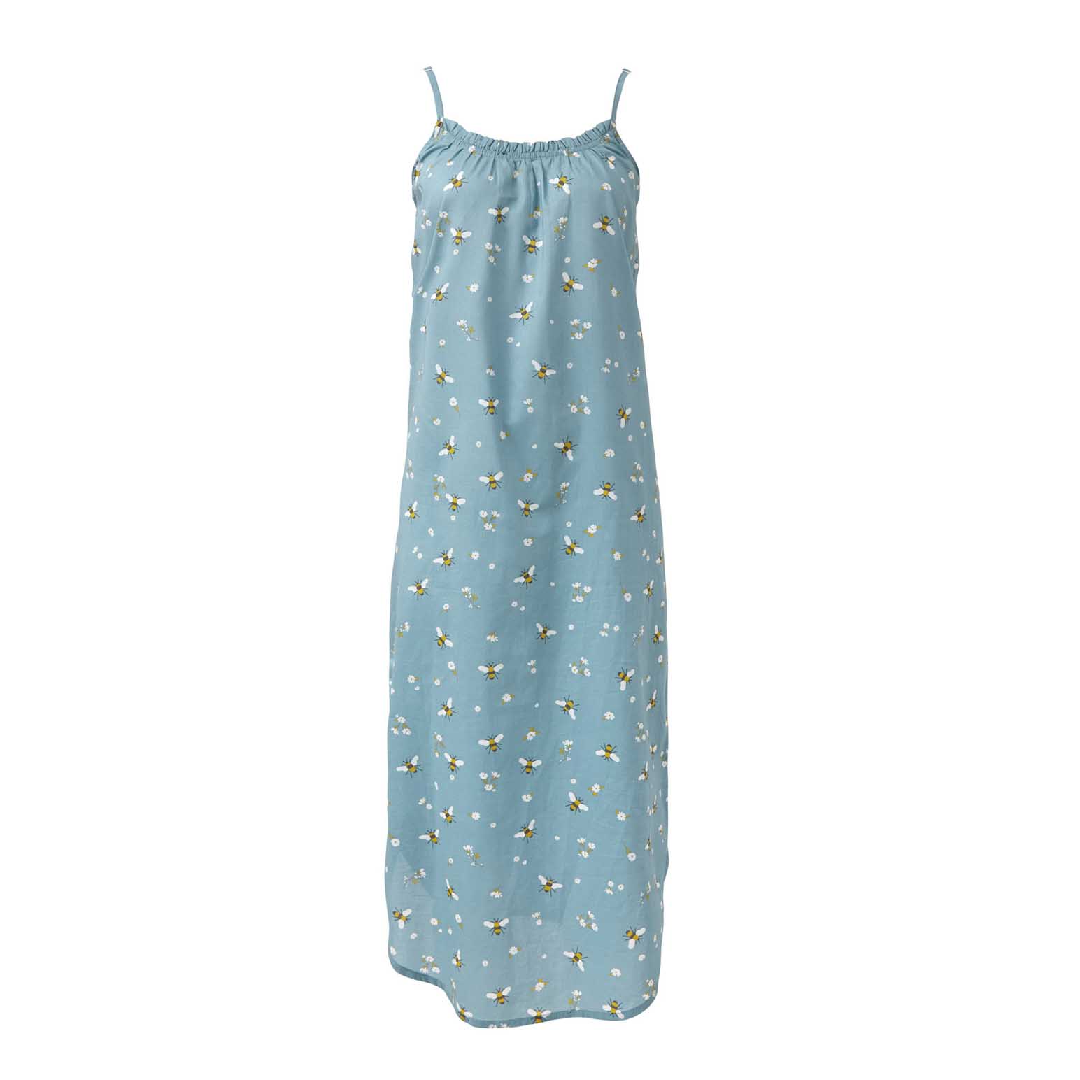 Wallace Cotton Honey Strappy Frill Nightie